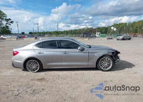 2021 Genesis G70 2.0T Rwd из США, поврежденный, VIN KMTG34LA4MU073048